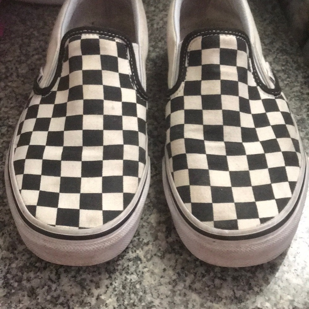 Checkerboard Vans